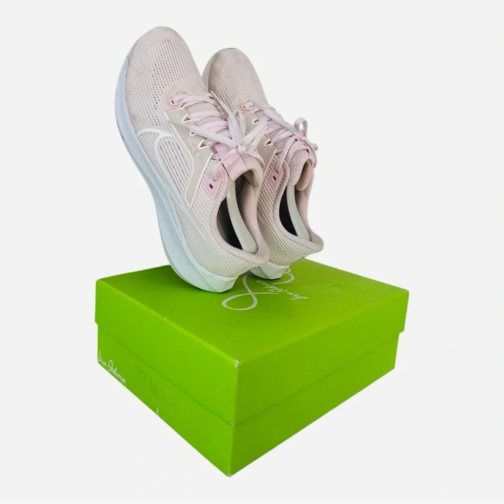 NIKE ZOOM PEGASUS 40 RUNNING SHOES PINK/WHITE DV3854-600 Women Size 10
